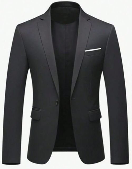 Single-Button Notched Lapel