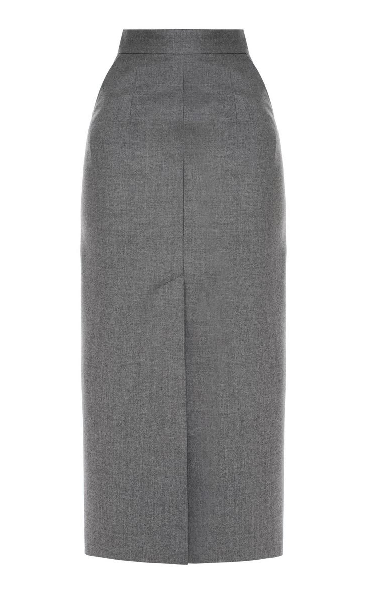 Pencil Skirt with front slit