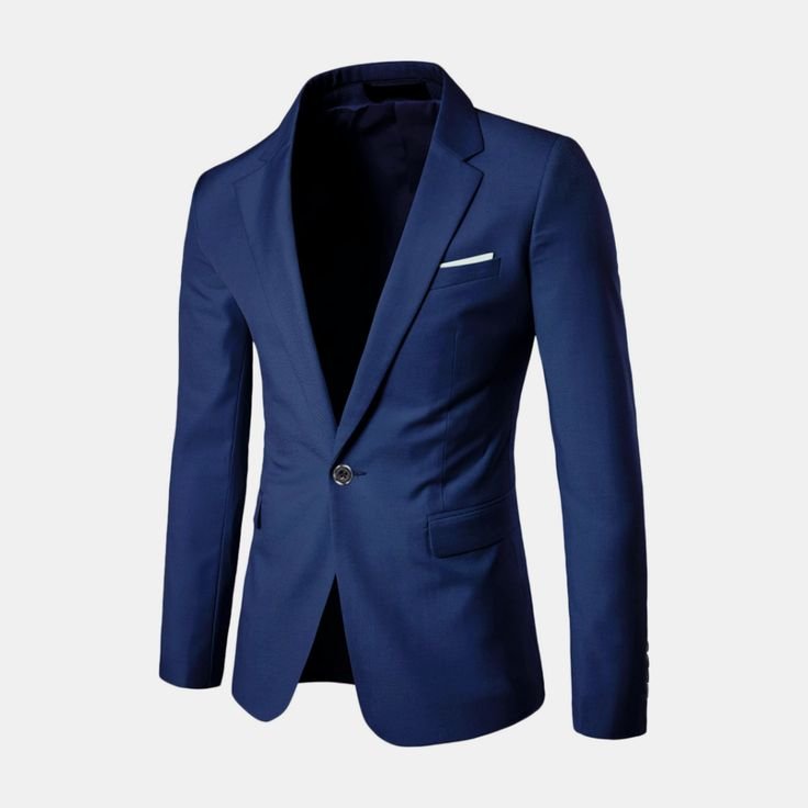 Single-Button Notched Lapel