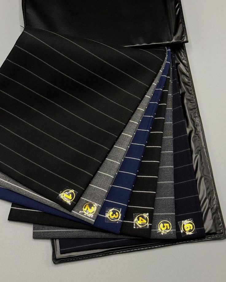 striped suiting Cashmere wool