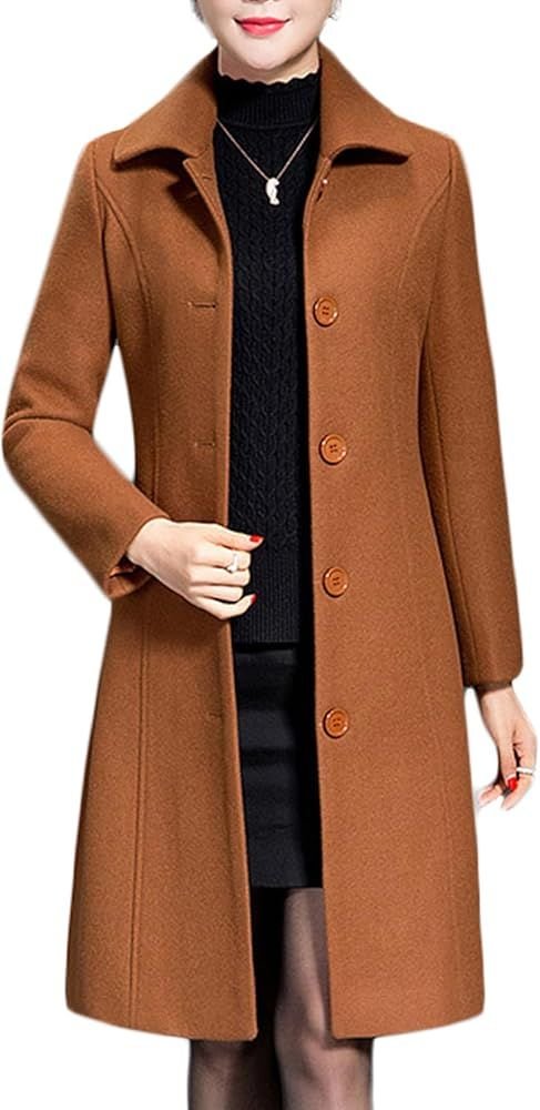 Women's Wool Overcoat