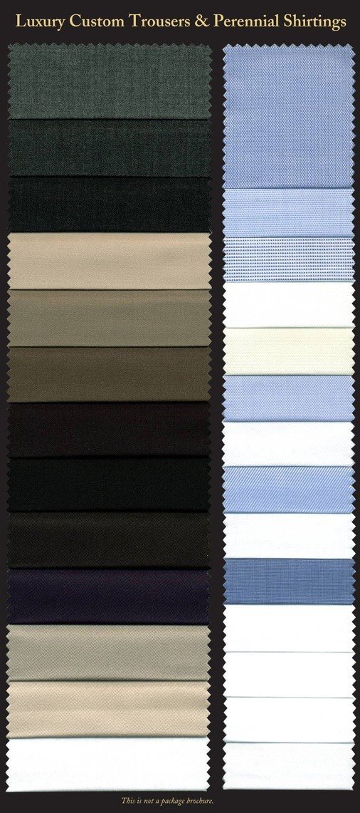 Trousers with matching Shirting