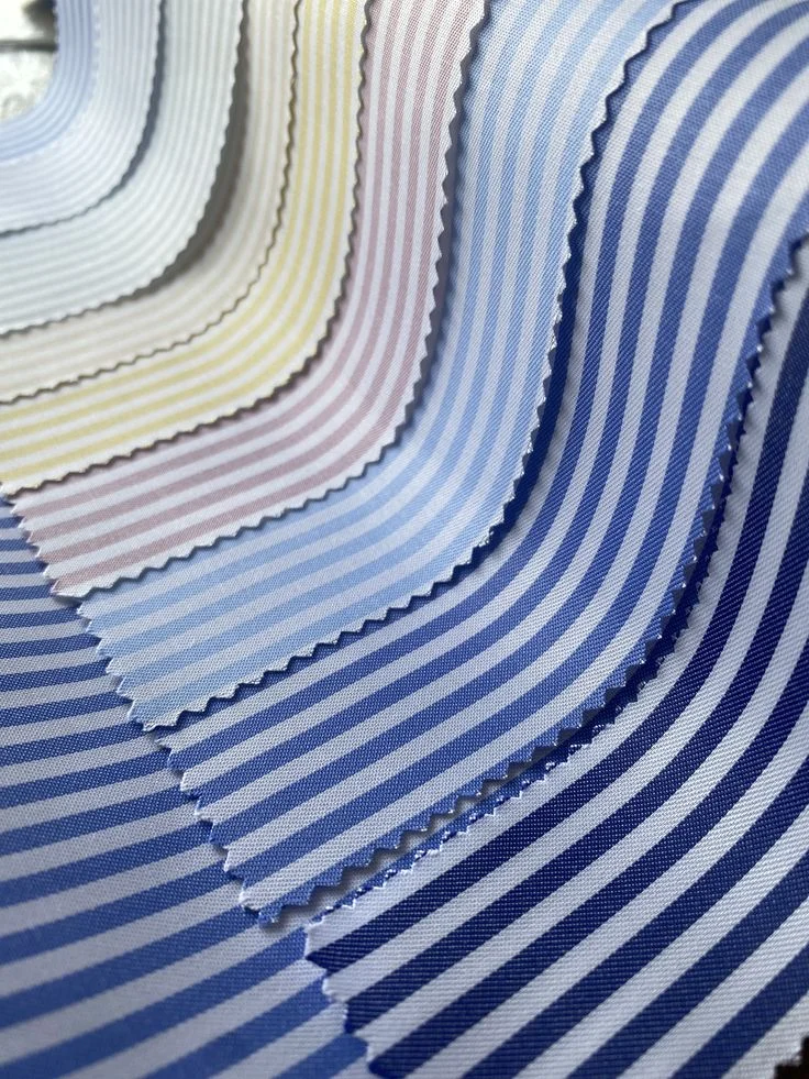 Wide stripes Shirting