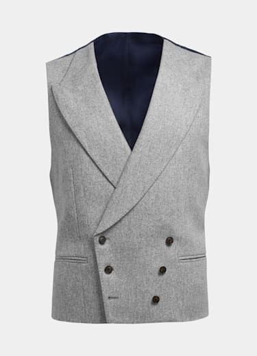 Peak Lapel Double-Breasted Waistcoat