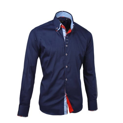 Double-Collar designer lining Shirt