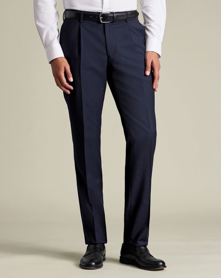 Single pleated Pants